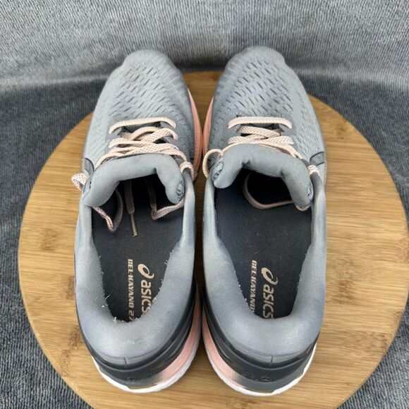 Asics Gel Kayano 27 Shoes Womens Size 10 Wide Gray Pink Running Support - Picture 6 of 10